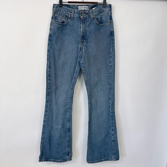 Abercrombie & Fitch Denim - Y2K Abercrombie & Fitch Womens Bootcut Jeans Size 6 (28x33) Blue Medium Wash